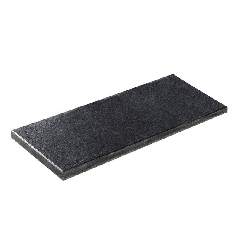 Diephaus Terrassenplatte 'T-Court Selection' Beton basaltfarben 80 x 40 x 4 cm von Diephaus