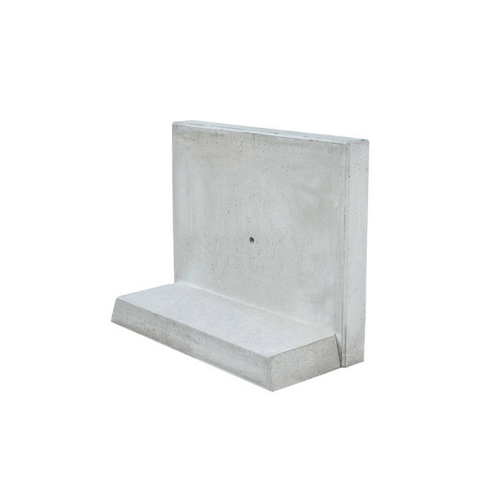 Diephaus Winkelstütze Beton grau 30 x 100 x 55 cm von Diephaus