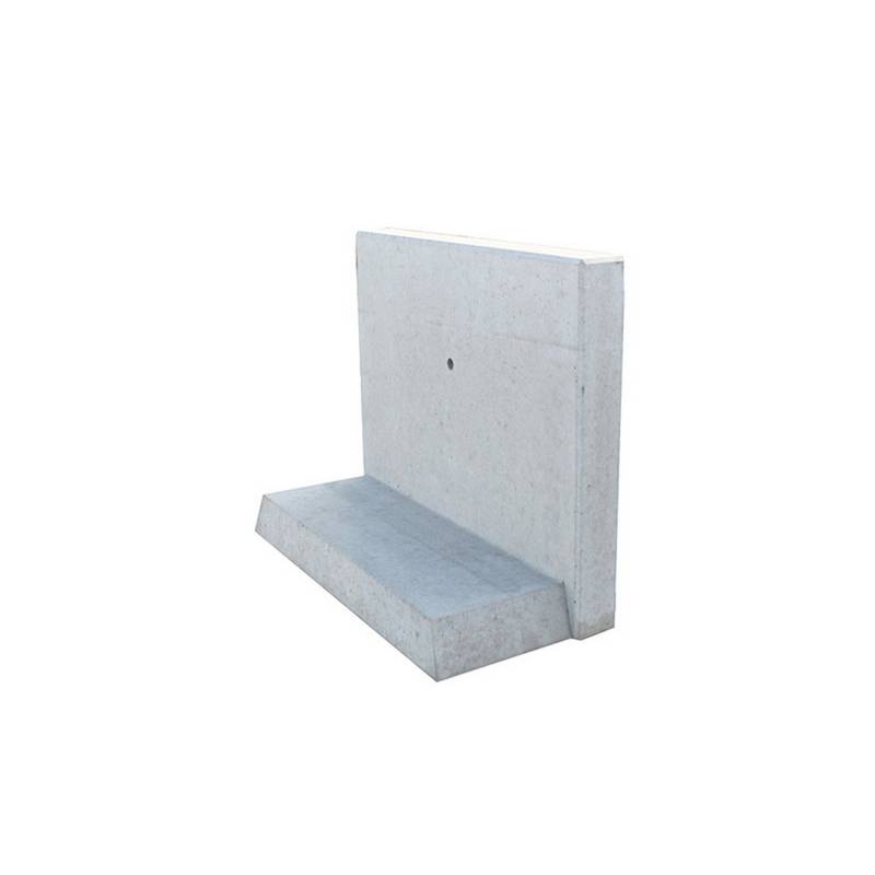 Diephaus Winkelstütze Beton grau 45 x 100 x 80 cm von Diephaus
