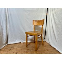 Frankfurt Stuhl Vintage Holzstuhl von DiesDasVintage