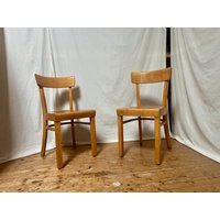 Frankfurter Stühle Vintage Holzstühle von DiesDasVintage