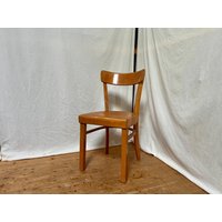 Frankfurter Stuhl Vintage Holzstuhl von DiesDasVintage