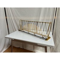 Midcentury Garderobe Vintage Hutablage 50Er Jahre von DiesDasVintage