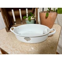 Vintage Emaillewanne Emaille Waschbecken von DiesDasVintage