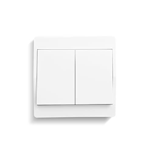 DieseRC Drahtloser selbst generierender Lichtschalter, Radiofrequenz Schalter und Relais Empfänger, Controller mit Sicherung, Kinetischer Schalter ohne Batterie (2-Schlüssel) von DieseRC