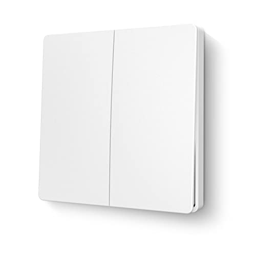 DieseRC Selbst-generierender Funk Lichtschalter, Wandpaneel RF Sicherheit Funkschalter keine Verkabelung keine Batterie Kinetischer Schalter von DieseRC