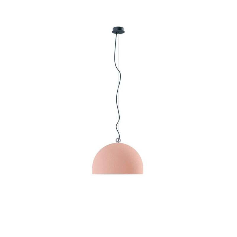 Diesel living with Lodes - Urban Concrete Dome Pendelleuchte Ø50 Pink Dust von Diesel living with Lodes