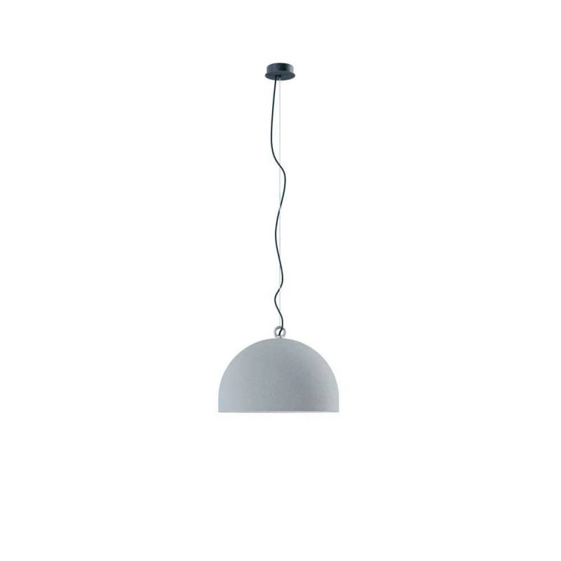 Diesel living with Lodes - Urban Concrete Dome Pendelleuchte Ø50 Tough Gray von Diesel living with Lodes