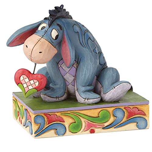 Disney Traditions Dekofigur Herz an Einer Schnur, Höhe 9 cm von Enesco