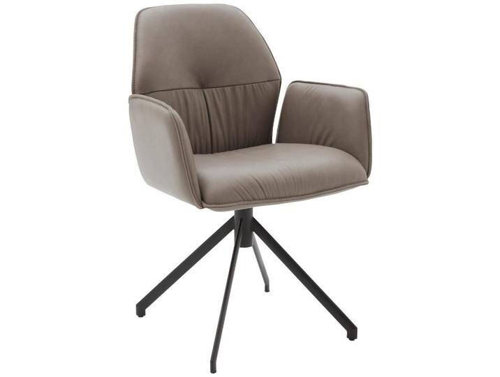 Dieter Knoll ARMLEHNSTUHL, Taupe, Echtleder, Rindleder, Flachrohr, 66x89x66 cm, Lederauswahl, Stoffauswahl, Esszimmer, Stühle, Esszimmerstühle, Dieter Knoll ARMLEHNSTUHL, Taupe, Echtleder, Rindleder, Flachrohr, 66x89x66 cm, Lederauswahl, Stoffauswahl, Esszimmer, Stühle, Esszimmerstühle, von Dieter-Knoll