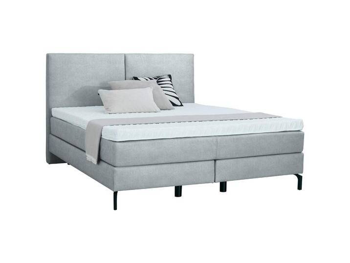 Dieter Knoll BOXSPRINGBETT, Hellgrau, H3 + H4, Höhe ca. 20 cm, 180x200 cm, gepolstertes Kopfteil, Stoffauswahl, Topper durchgehend, in verschiedenen Dieter Knoll BOXSPRINGBETT, Hellgrau, H3 + H4, Höhe ca. 20 cm, 180x200 cm, gepolstertes Kopfteil, Stoffauswahl, Topper durchgehend, in verschiedenen von Dieter-Knoll