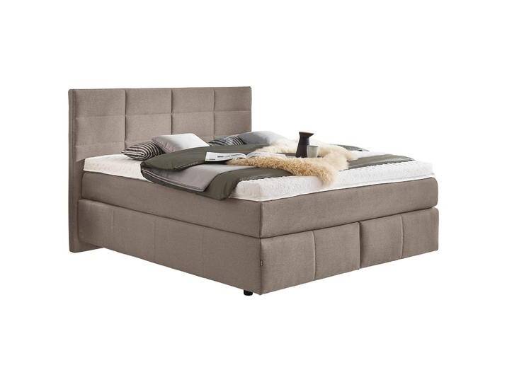 Dieter Knoll BOXSPRINGBETT, Hellgrau, Struktur, H4, 7-Zonen, Höhe ca. 31 cm, 140x200 cm, Matratze, gepolstertes Kopfteil, Stoffauswahl, Lederauswahl, Dieter Knoll BOXSPRINGBETT, Hellgrau, Struktur, H4, 7-Zonen, Höhe ca. 31 cm, 140x200 cm, Matratze, gepolstertes Kopfteil, Stoffauswahl, Lederauswahl, von Dieter-Knoll