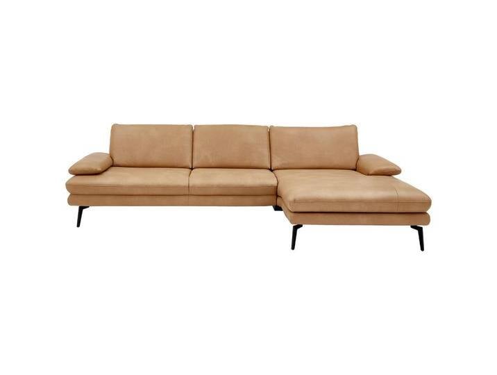 Dieter Knoll ECKSOFA, Honig, Echtleder, Longlife-Leder, 3-Sitzer, Ottomane rechts, L-Form, 310x180 cm, Goldenes M, Typenauswahl, Lederauswahl, Dieter Knoll ECKSOFA, Honig, Echtleder, Longlife-Leder, 3-Sitzer, Ottomane rechts, L-Form, 310x180 cm, Goldenes M, Typenauswahl, Lederauswahl, von Dieter-Knoll