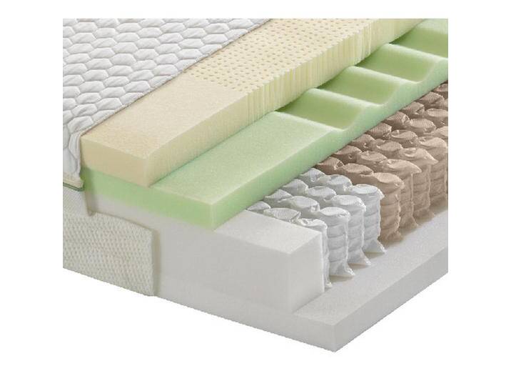 Dieter Knoll GEL-TASCHENFEDERKERNMATRATZE, Weiß, H2, 140x200 cm, Austria Gütezeichen, Made in Austria, OEKO-TEX® STANDARD 100, Härtegradauswahl, Bezug von Dieter-Knoll