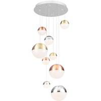 Dieter Knoll LED-Hängeleuchte, Aluminium von Dieter Knoll