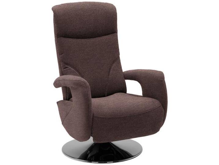 Dieter Knoll RELAXSESSEL, Braun, Uni, 71x110x83 cm, Goldenes M, Fußauswahl, Stoffauswahl, Relaxfunktion, Netzbetrieb, Wohnzimmer, Sessel, Relaxsessel von Dieter-Knoll