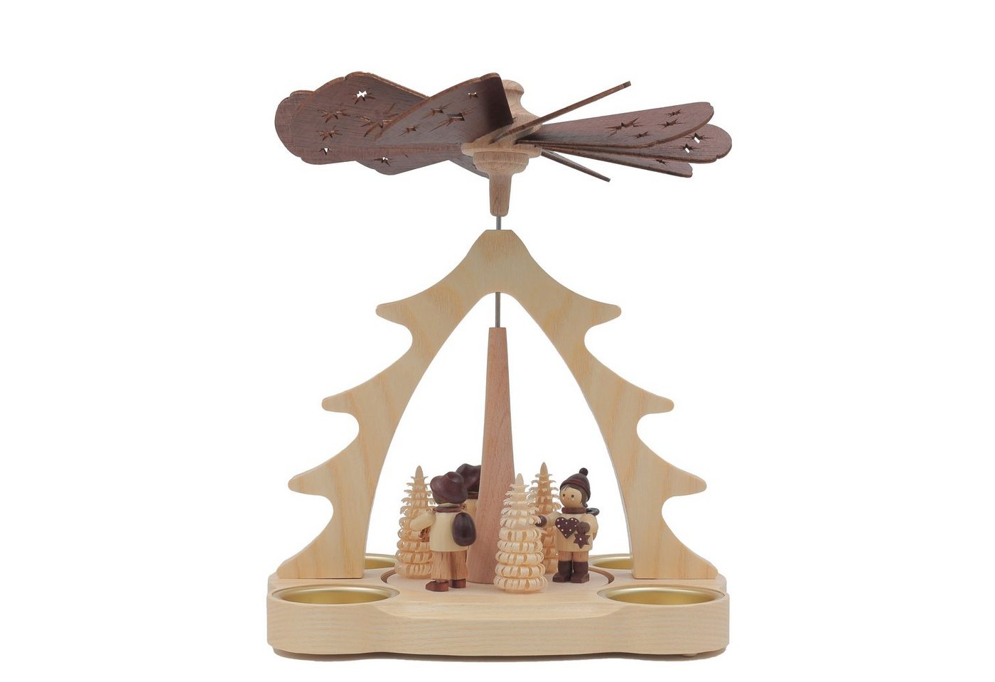 Dieter Legler GmbH & Co. KG Weihnachtspyramide Tisch Pyramide Schwibbogenhändler 15x19x24 cm - Original Erzgebirge von Dieter Legler GmbH & Co. KG