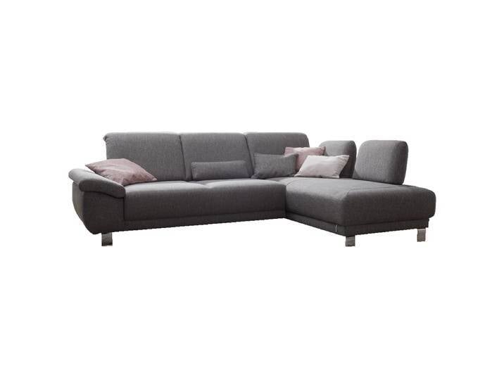 Dietsch Ecksofa Time Plus in grau bestehend aus 2-Sitzer links und Recamiere rechts mit 2 Steckkissen individuell konfigurierbar Schaum oder Boxspring Dietsch Ecksofa Time Plus in grau bestehend aus 2-Sitzer links und Recamiere rechts mit 2 Steckkissen individuell konfigurierbar Schaum oder Boxspring von Dietsch