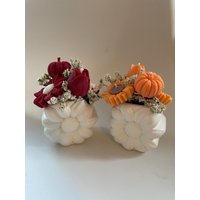 Herbst Gesteck - Fall in Love Kerzenblumen Im Sonnenblumentopf Handgemacht Kerzengesteck Herbst Gesteck - Fall in Love Kerzenblumen Im Sonnenblumentopf Handgemacht Kerzengesteck von Diewunderkerze