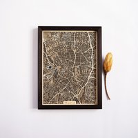 Madrid | Holz Und Epoxidharz von DifferentMaps