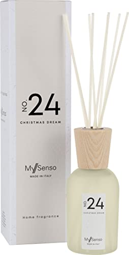 MySenso - Premium Diffuser 240ml - N°24 Christmas Dream - Raumduft mit Stäbchen - Elegante und nachhaltige Geschenkverpackung MySenso - Premium Diffuser 240ml - N°24 Christmas Dream - Raumduft mit Stäbchen - Elegante und nachhaltige Geschenkverpackung von MySenso