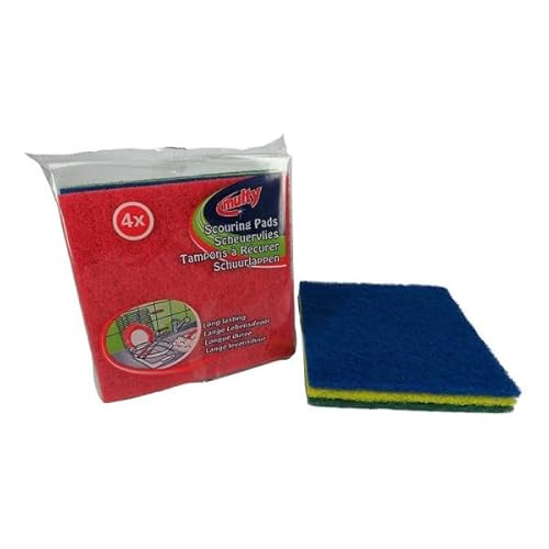 Difuzed Multy schuurlappen 15x15cm 4 stuks von Difuzed