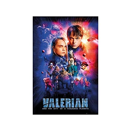 Difuzed Valerian - Poster 61X91 - One Sheet Cast von Difuzed