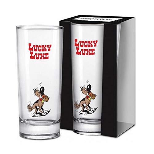 Lucky Luke Long Drink Glass Rantanplan Toys Bicchieri Boccali von ZigZag Editions