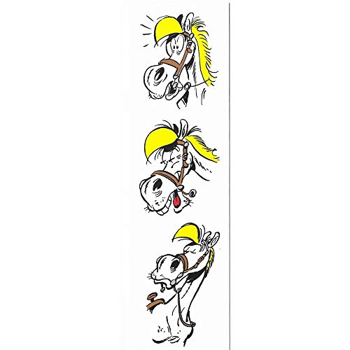 ZigZag Editions Paper Bookmark Lucky Luke, Jolly Jumper Portraits (50x170mm) von ZigZag Editions