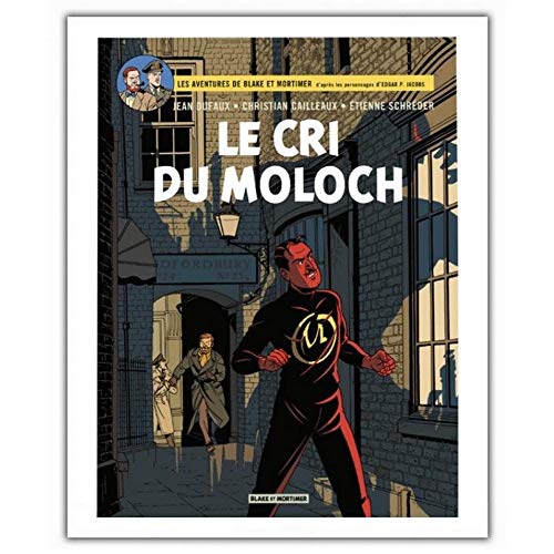 ZigZag Editions Poster Offset Blake and Mortimer Album: Scream of Moloch (40x60cm) von Difuzed