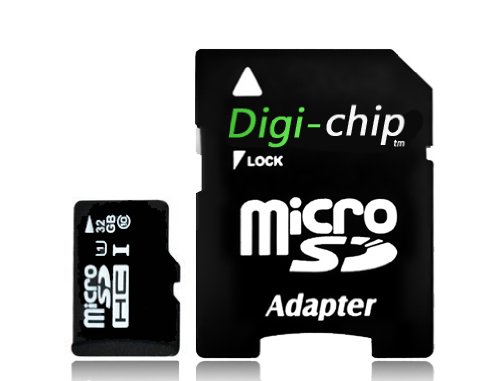 Digi-Chip Micro-SD-Speicherkarte für Nextbase Dash Cam 122, 222, 322GW Dash Cam Kamera, 32 GB von Digi-Chip