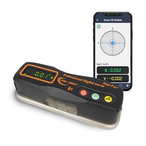 Digi-Pas 2-Achsen-Präzisions-Messgerät DWL1300XY, Bluetooth (0,2 mm/M), 15 cm von Digi-Pas