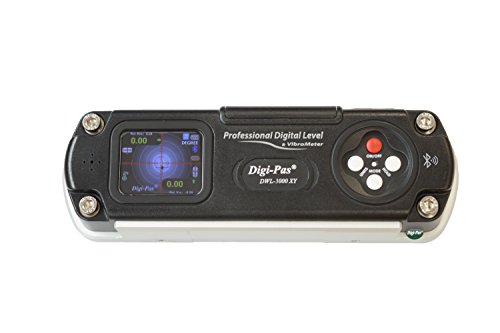 Digi-Pas DWL 3000XY Bluetooth - Digitale 2-Achsen Maschinen-Wasserwaage mit Genauigkeit 0,01° von Digi-Pas