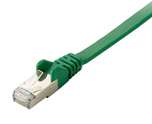 Digital Data Communications 607840 Netzwerkkabel 1 m Cat6a S/FTP (S-STP) grün – Netzwerkkabel (1 m, Cat6a, S/FTP (S-STP), RJ-45, RJ-45, Grün) von Equip