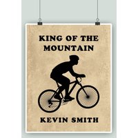 Fahrradkunst, Fahrraddruck, Fahrradschule Dekor, Radsport Poster, Radfahrer Geschenk, Sport König Des Berges, Fahrradladen Radfahren von DigitalArtLand