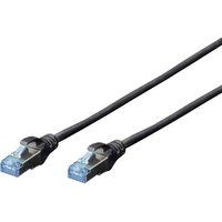Digitus DK-1532-005/BL RJ45 Netzwerkkabel, Patchkabel CAT 5e SF/UTP 0.50m Schwarz verdrillte Paare Digitus DK-1532-005/BL RJ45 Netzwerkkabel, Patchkabel CAT 5e SF/UTP 0.50m Schwarz verdrillte Paare von Digitus