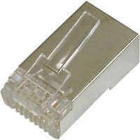 AK-219603 cat 6 RJ45 Modular-Stecker, geschirmt, AK-219603 Stecker, gerade Polzahl Sensor - Digitus von Digitus