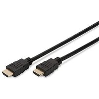 Assmann Elektronisches 1m HDMI-Kabel hdmi Typ a (Standard) hdmi Schwarz - HDMI-Kabel (1m, hdmi Typ a (Standard), hdmi Typ a (Standard), Schwarz) von Digitus