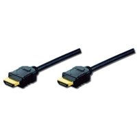 Assmann Elektronisches 1m HDMI-Kabel hdmi Typ a (Standard) hdmi Schwarz - HDMI-Kabel (1m, hdmi Typ a (Standard), hdmi Typ a (Standard), Schwarz) von Digitus