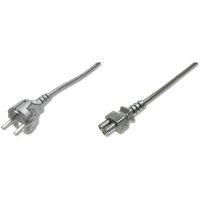 Digitus - Computer, Strom Kabel [1x CEE-Stecker - 1x Kleeblatt-Buchse C5] 1.80 m Schwarz von Digitus