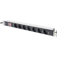 Digitus DN-19 PDU-7S 19 Zoll Netzwerkschrank-Steckdosenleiste Schutzkontaktsteckdose mit Schalter von Digitus