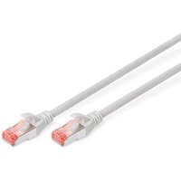 DIGITUS Patch-Kabel RJ-45 (M) zu RJ-45 (M) 10m Kupfer S/FTP Cat 6 grau (DK-1644-100) von Digitus