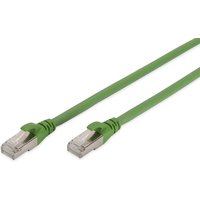 DIGITUS Patch-Kabel PUR RJ-45 (M) zu RJ-45 (M) 25m Kupfer S/FTP Cat 6a grün von Digitus