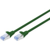 DIGITUS Patch-Kabel RJ-45 (M) zu RJ-45 (M) 0.5m CCA SF/UTP Cat 5e grün (DK-1532-005/G) von Digitus