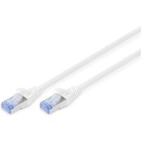 DIGITUS Patch-Kabel RJ-45 (M) zu RJ-45 (M) 10m CCA SF/UTP Cat 5e grau (DK-1532-100) von Digitus