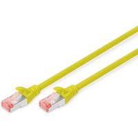 DIGITUS Patch-Kabel RJ-45 (M) zu RJ-45 (M) 1m Kupfer S/FTP Cat 6 gelb (DK-1644-010/Y) von Digitus