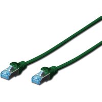 DIGITUS Patch-Kabel RJ-45 (M) zu RJ-45 (M) 1m Kupfer SF/UTP Cat 5e grün (DK-1531-010/G) von Digitus