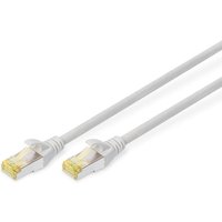 DIGITUS Patch-Kabel RJ-45 (M) zu RJ-45 (M) 2m Kupfer S/FTP Cat 6a grau (DK-1644-A-020) von Digitus