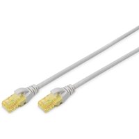 DIGITUS Patch-Kabel RJ-45 (M) zu RJ-45 (M) 2m Kupfer U/UTP Cat 6a grau (DK-1613-A-020) von Digitus