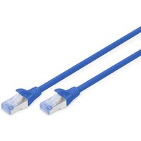 DIGITUS Patch-Kabel RJ-45 (M) zu RJ-45 (M) 7m CCA SF/UTP Cat 5e blau (DK-1532-070/B) von Digitus